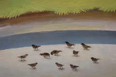 Bobcat Hunting Birds