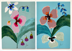 Fabled Floral in Hibiscus 1