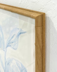 Blue Palm Leaves No. 4