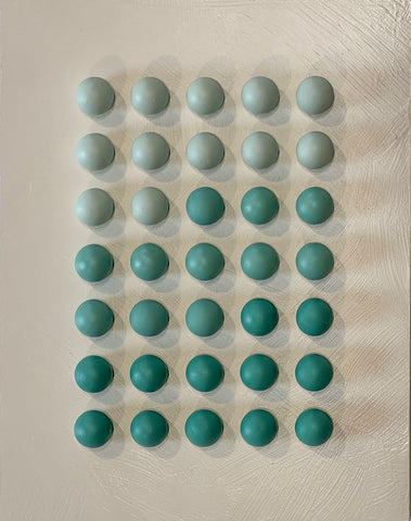 Turquoise Ombre Spheres