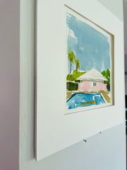 Pink Pool House