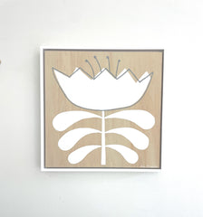 The Big Tulip in White