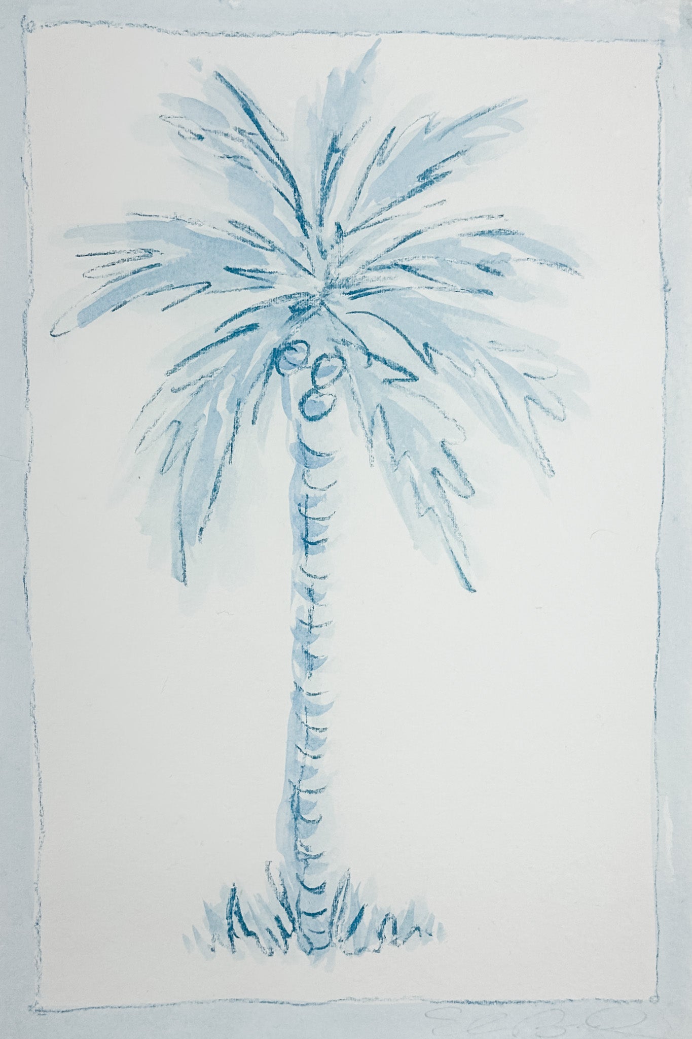 Toile Palm No. 14