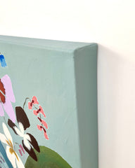 Fabled Floral in Aquamarine