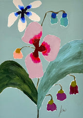 Fabled Floral in Hibiscus 1