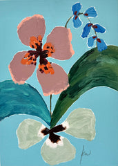 Fabled Floral in Hibiscus 2