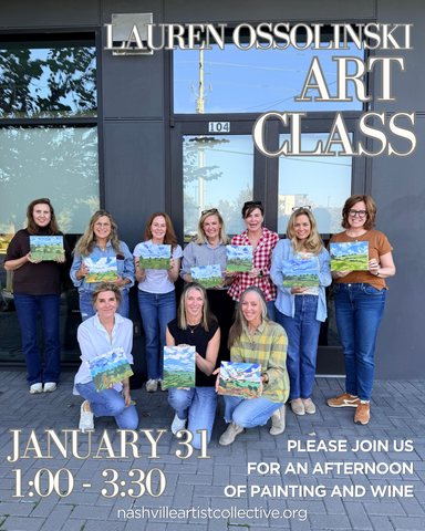 Lauren Ossolinski Art Class, January 31st