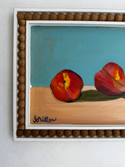 Peaches with Matisse - Blue and Blush