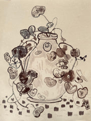 Nasturtium in Strawberry Pot