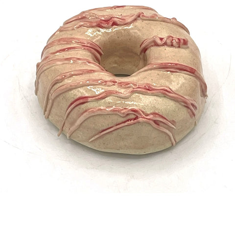 Pink Drizzle Donut
