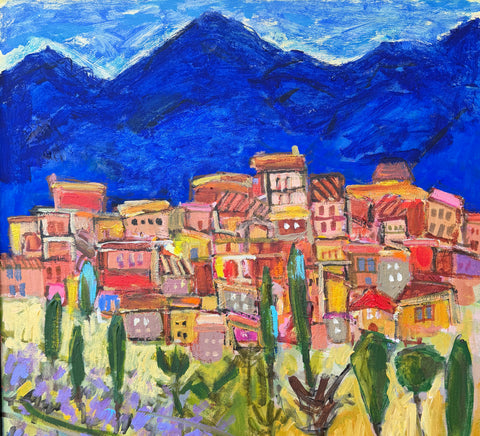 Sicily Mountains in Summer