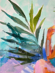 Swimmer Figure with White Hat