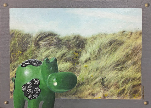 Hippo in Brittany, Green