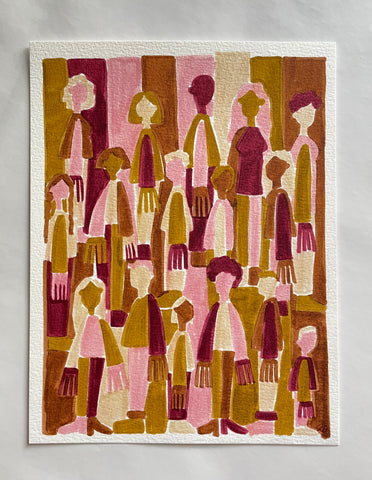 People in Color on Paper 3