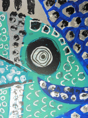 Yellow & Turquoise Fish