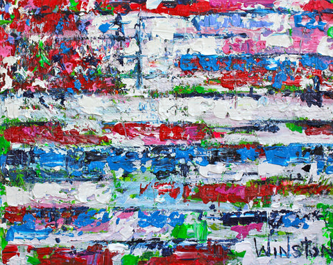 Abstract Flag