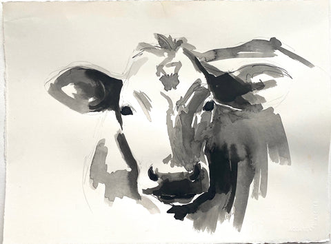 Cow Portrait Study I