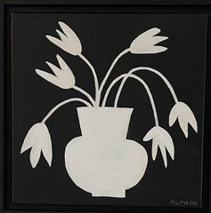 Black/White Botanical I