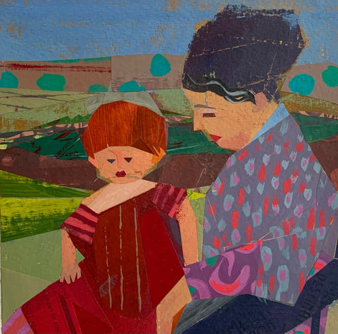 In the Park (After Mary Cassatt)