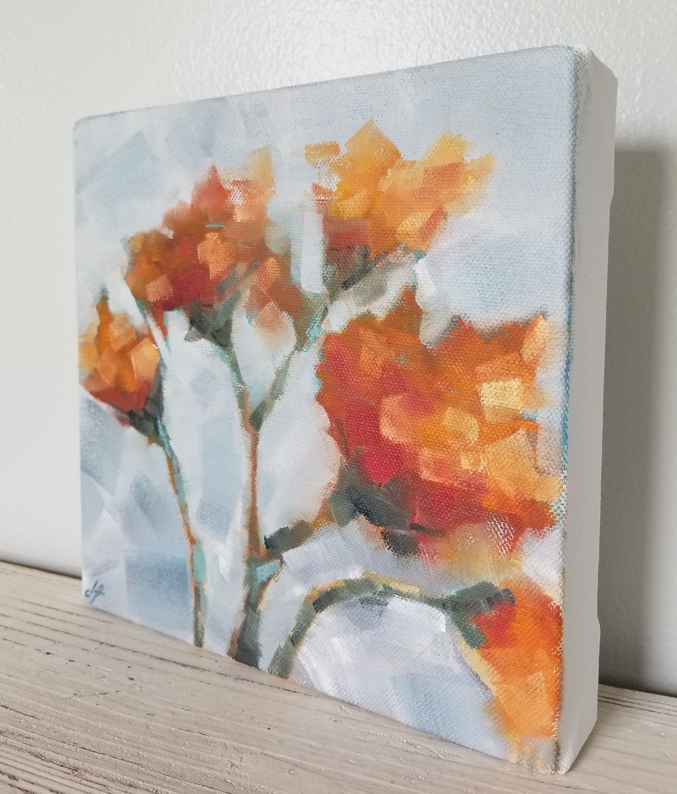 Orange Floral