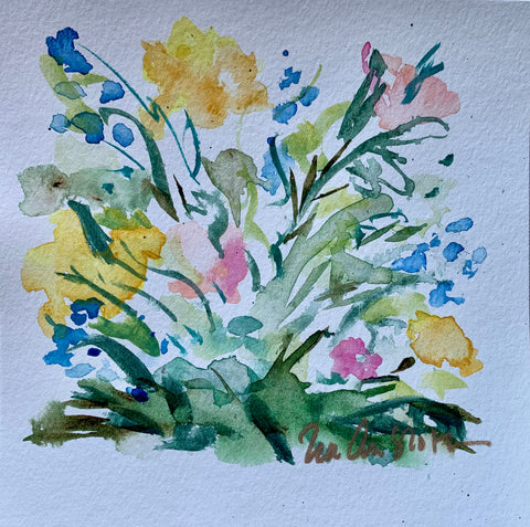 Yellow Irises I