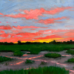 Vermillion Clouds