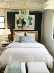 Artist: Emily Brown; Interior Design: Traditional Home