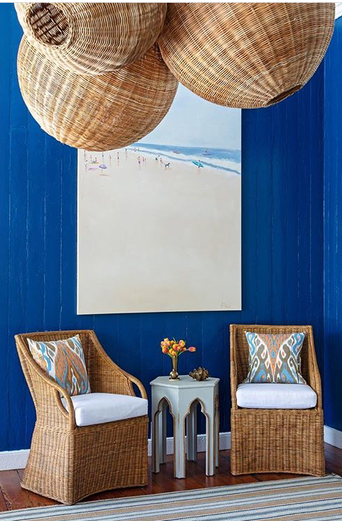 Artist: Shannon Wood; Interior Design: Kevin Isbel Interiors