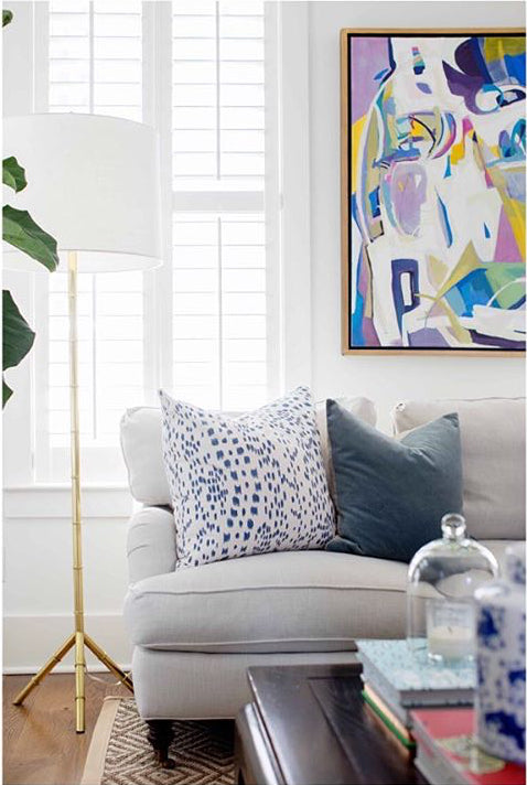 Artist: Anne Darby Parker; Interior Design: Molly Basile Interiors