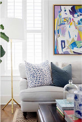 Artist: Anne Darby Parker; Interior Design: Molly Basile Interiors