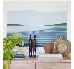 Artist: Cindy DeAntonio; Interior Design: Sidney Wagner Interiors