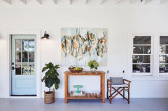 Artist: Chelsea Goer; Interior Design: Kiawah River