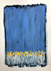 Yellow Flowers, Landscape Study