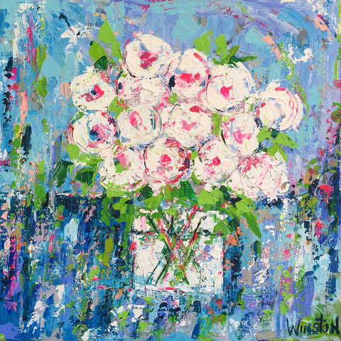White Peonies