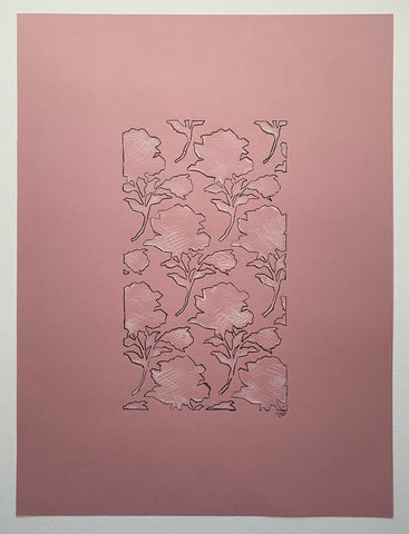 White Flowers on Pink 2b