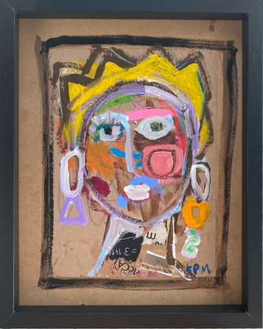 Yellow Hair and Pink Cheek