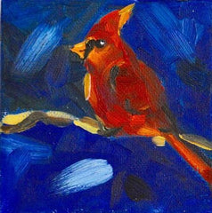 Cardinal in Blue